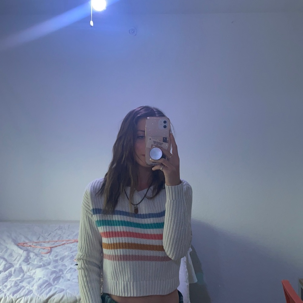 long sleeve stripped shirt